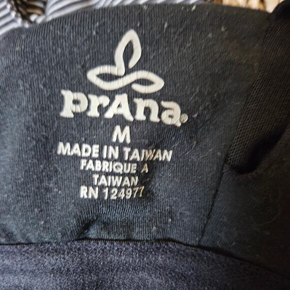 Prana Rebecca Black & White Stripped Dress Size M - Picture 7 of 10